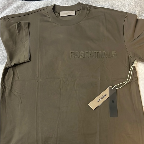 Essentials Wood Short Sleeve Tee - Picture 1 of 8